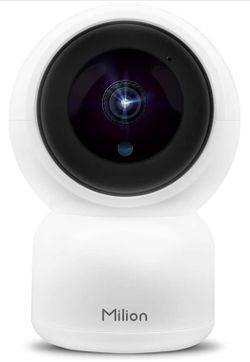 2019 Milion Wireless Camera 1080P IP Camera, 360° Panoramic View Smart Home Security System, Surveillance Camera for Baby/Elder/Pet/Nanny Monitor, Se