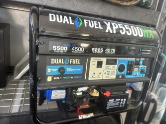 DuroMax XP5500HX Dual Fuel Generator – Like New – 5500W – Electric Start