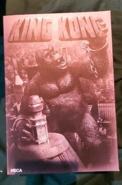 NECA King Kong Action Figure Box