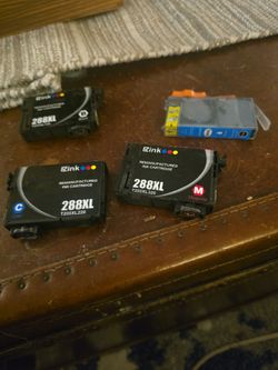 4 ink cartridges