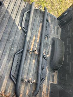 N-Fab side steps for 2020-2026 Silverado Sierra 2500hd 3500hd