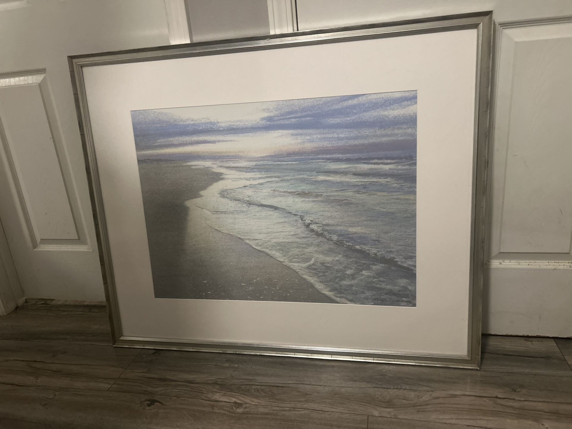 (6) Large Framed Wall Art