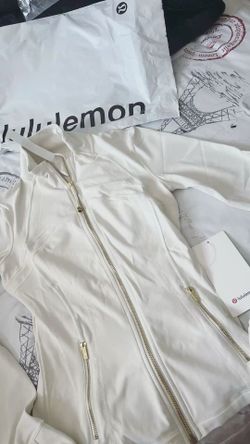 White Opal Lululemon Define Jacket