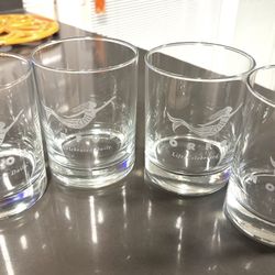 Norfolk Mermaid Collector Glasses 