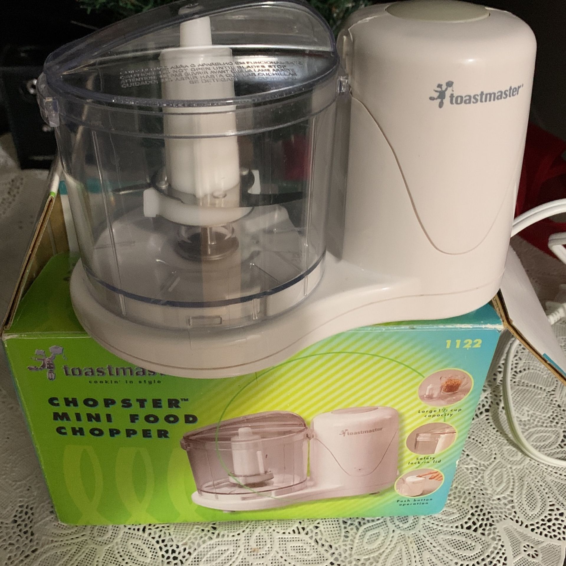 Toastmaster Chopster Mini Food Chopper