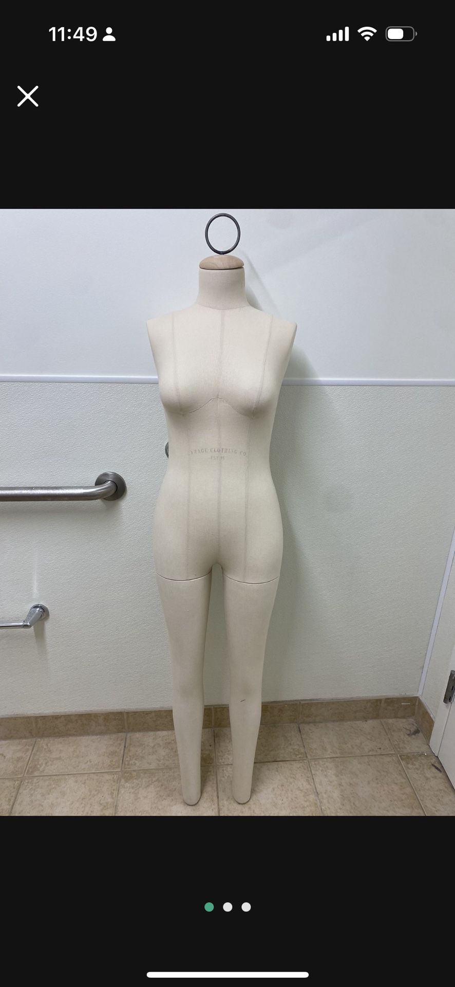Full Body Fabric Mannequin 