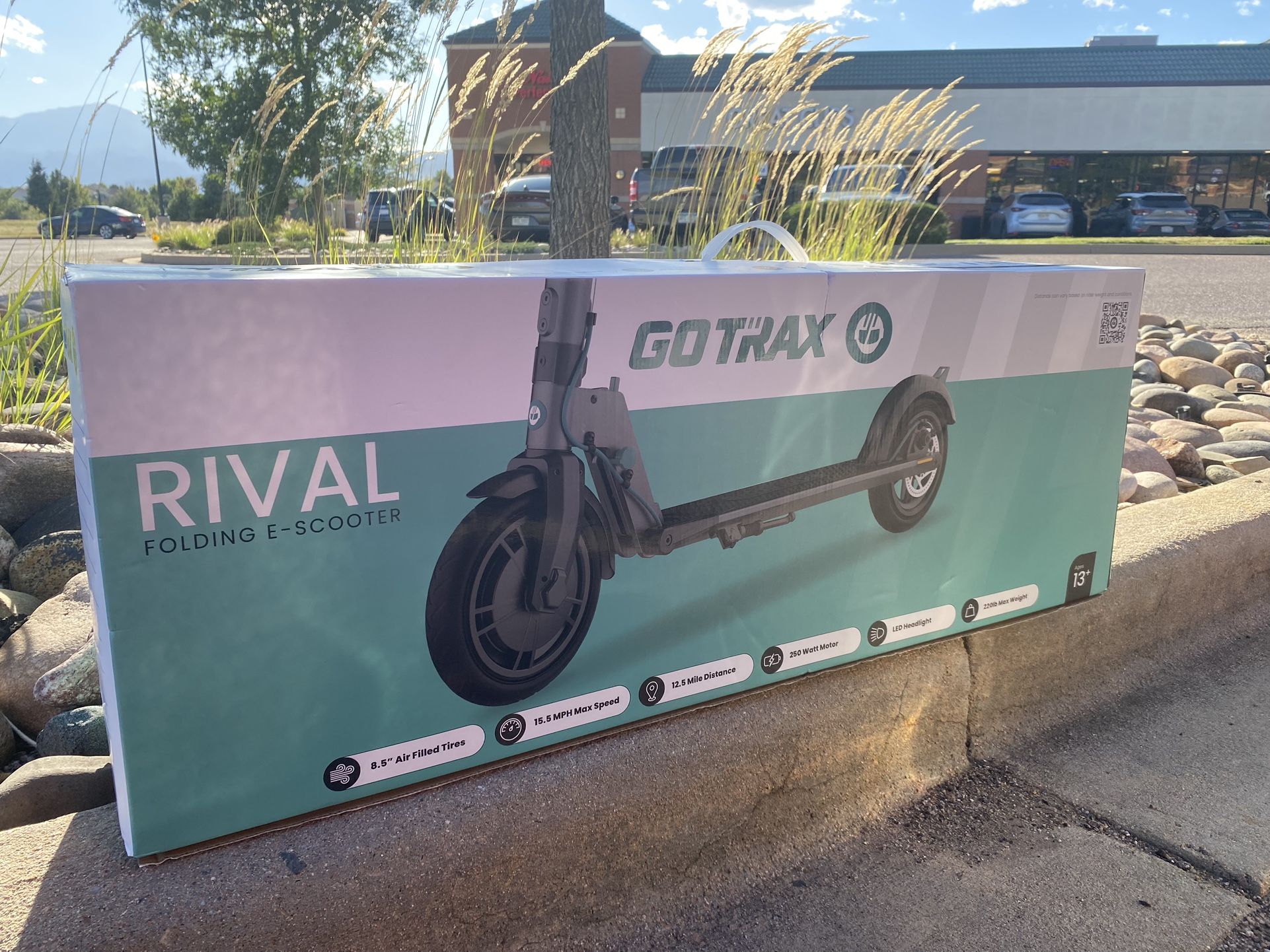New GoTrax Rival Electric Scooter