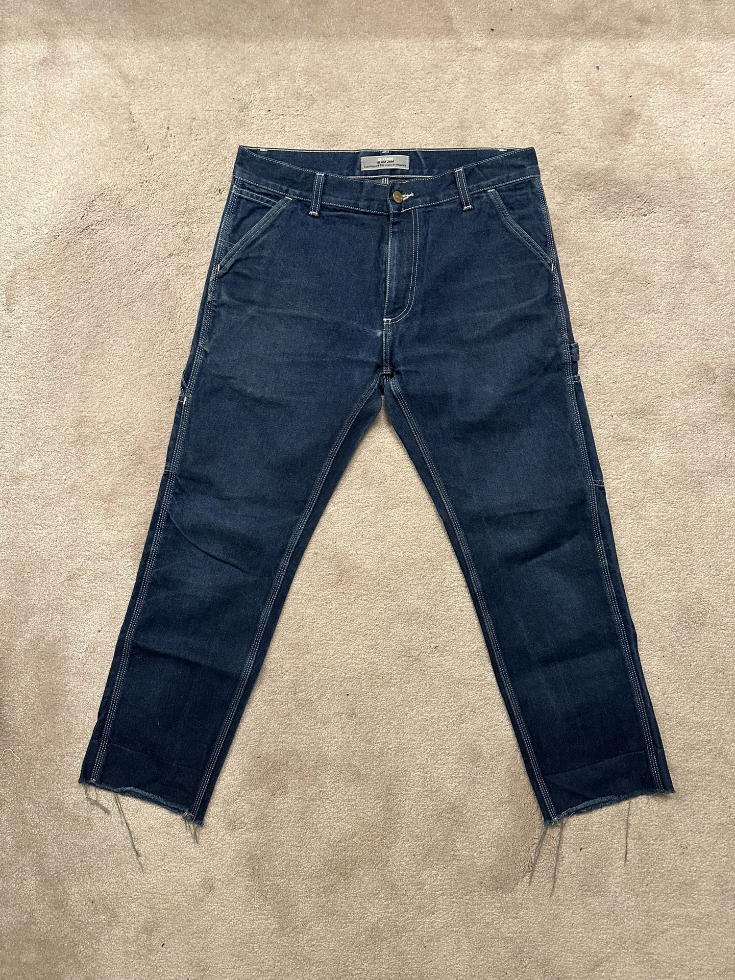 Carhartt Work In Progress X Slam Jam Dark Carpenter Jeans