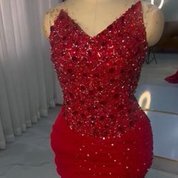Sexy & Red Prom Dress