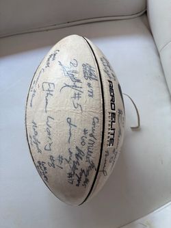 Team Signed Autograph Football - Nike Aero Elite - Multiple Signatures & Numbers