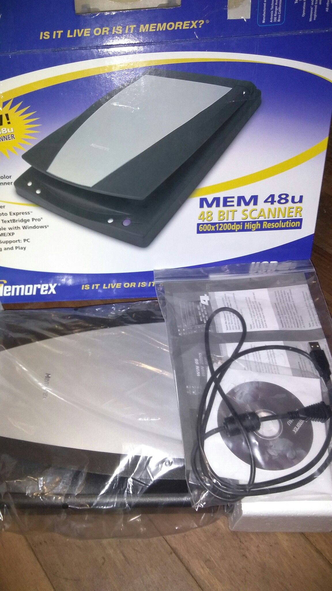 Memorex scanner