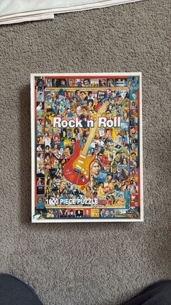 Rock 'n' Roll 1000 Piece Jigsaw Puzzle White Mountain NO MISSING PIECES