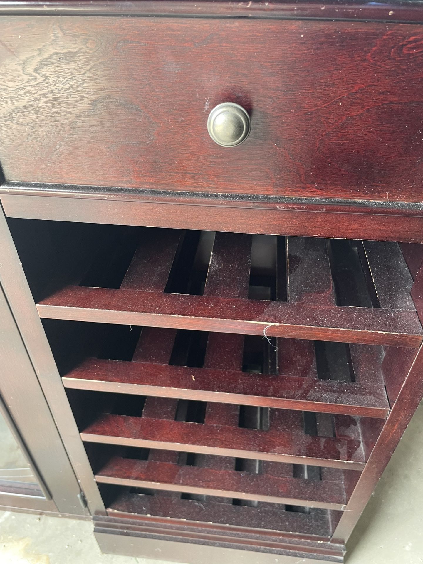 2 PIECE WINE RACK