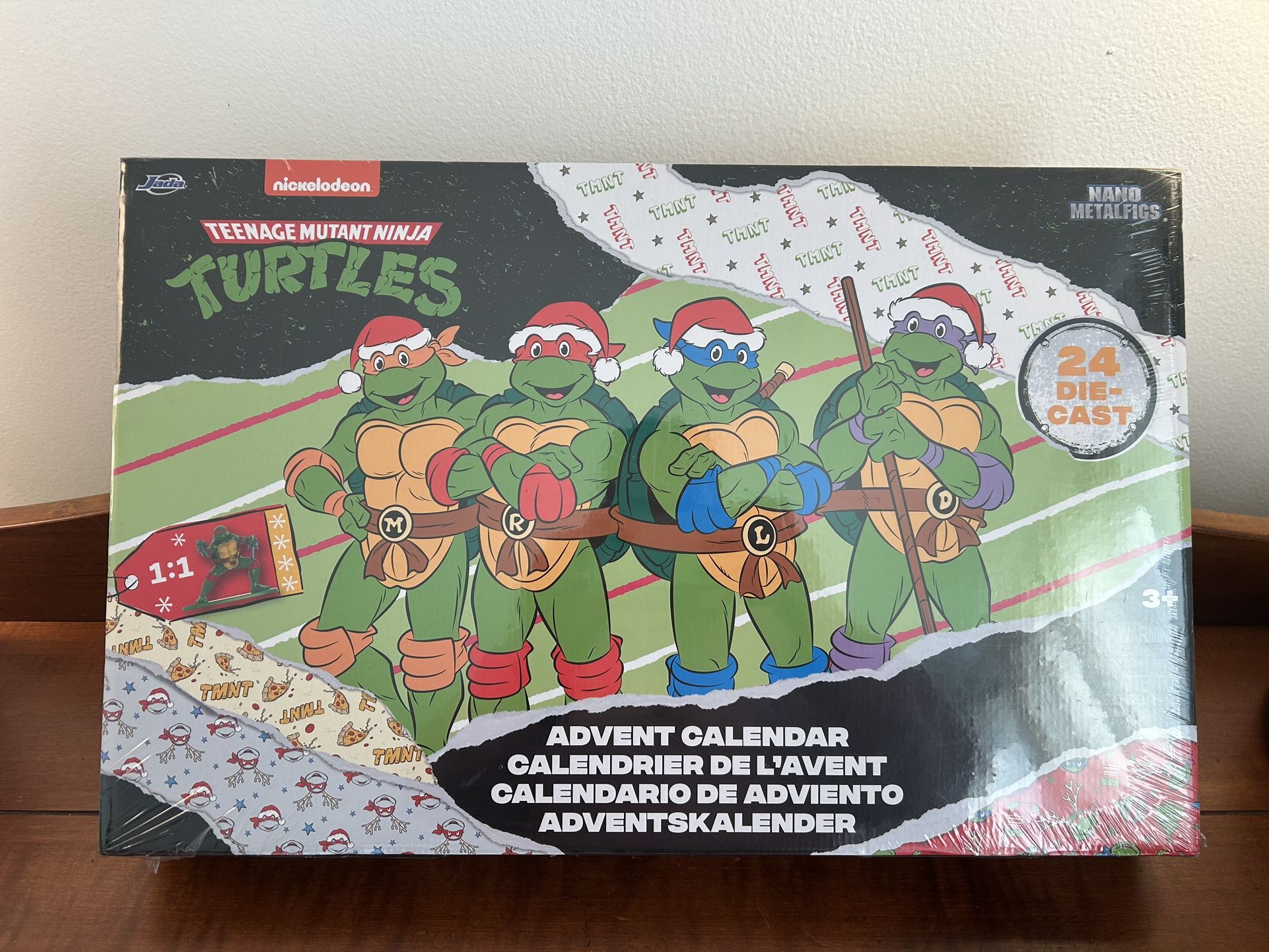 Teenage Mutant Ninja Turtles TMNT Die Cast Advent Calendar