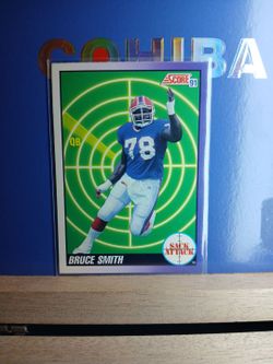 1991 Score Bruce Smith Sack Attack #660 NFL Card