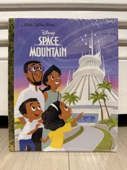 Disney Parks Space Mountain Little Golden Book
