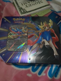 Pokémon TCG Zacian ex Tin