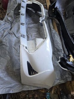 2017 2019 toyota corolla front oem bumper shell