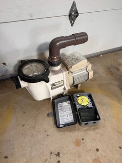 Pentair 3/4 hp Pool Pump & Timer