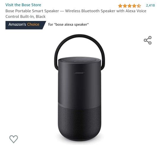 Bose Portable Home Speaker 