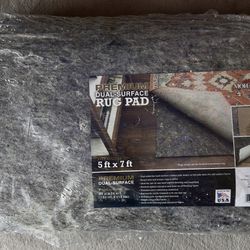 Mohawk 1/2in Premium Dual Surface Rug Pad 5x7 Brand New 