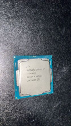 Intel Core i7-7700k & i5-9600k CPU