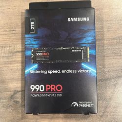 Samsung 990Pro SSD 2TB New