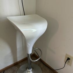 White Bat Stool