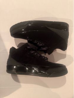 Jordan 3 Black Cat 2025 Men’s Size 12