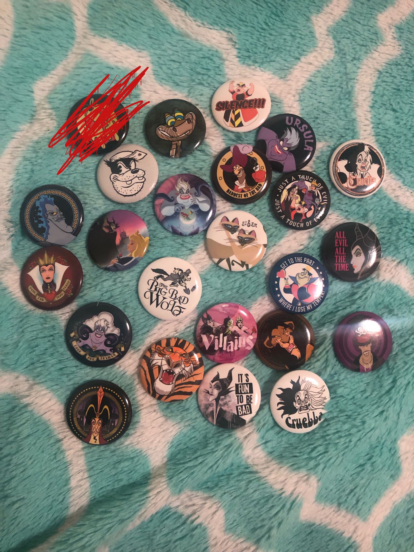 Disney Loungefly Buttons/Pins