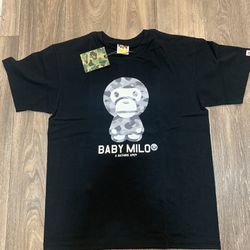 Bape Baby Milo Shirt - Size Large