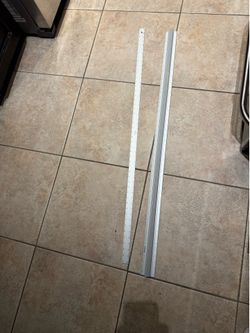 Long metal straight edges/rulers for cutting