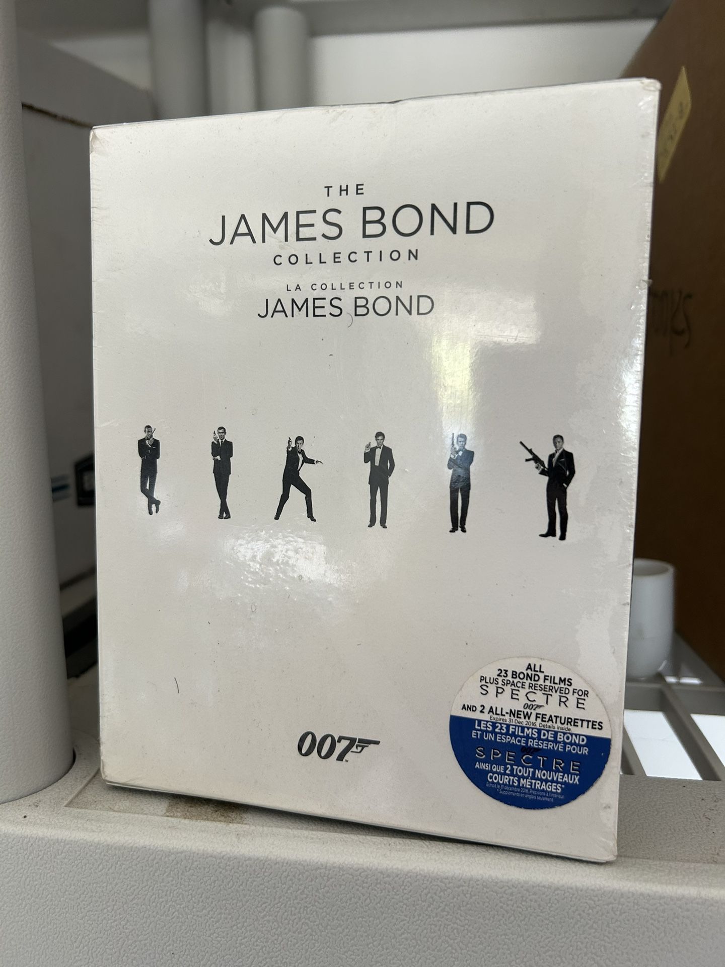 James Bond full 24-film Blu Ray Collection 