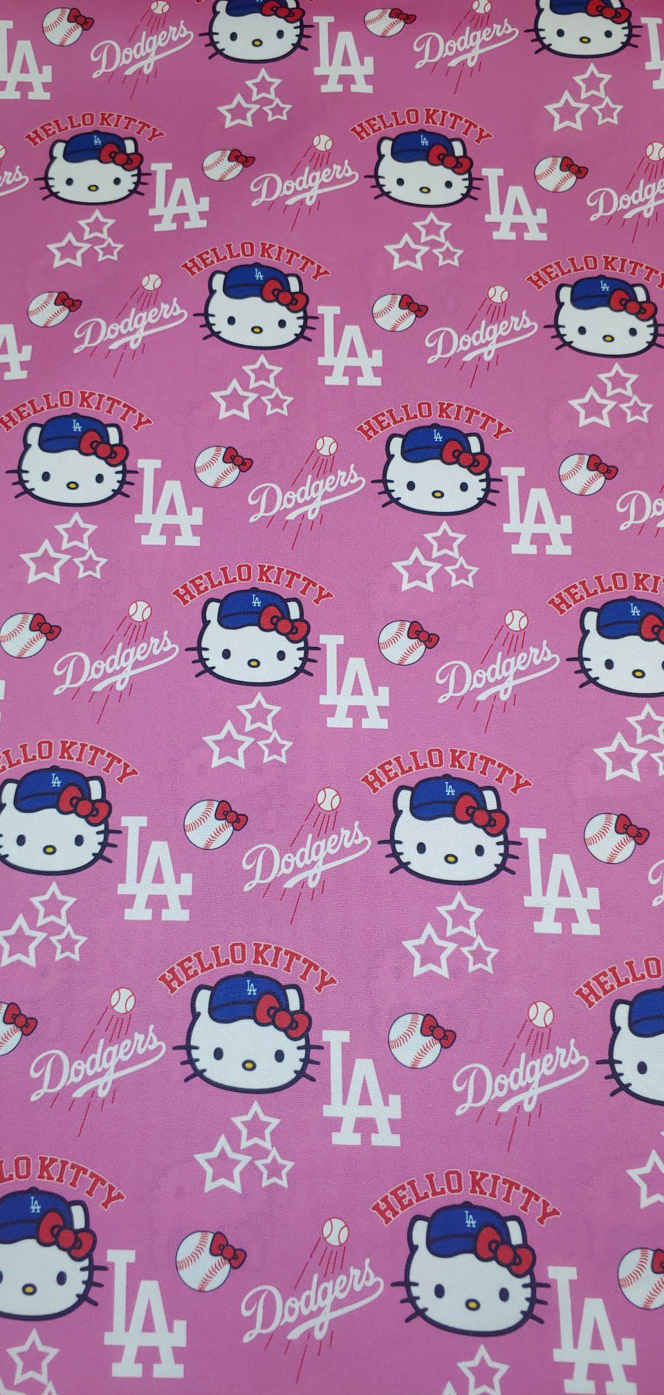 HELLO KITTY DODGERS FABRIC for Sale in City of Industry, CA - OfferUp