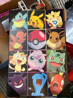 Pokémon Character Collage Poster 13x19 in  Print
