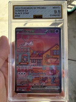 Mew ex promo 151 AGS 9.5