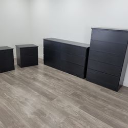 Dresser,  Chest And Nightstands  // Comoda, Gavetero Y Mesas De Noche 