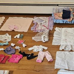 Everything Is Real American Girl Doll  Bed Bedding Clothes Pet Accessories 
