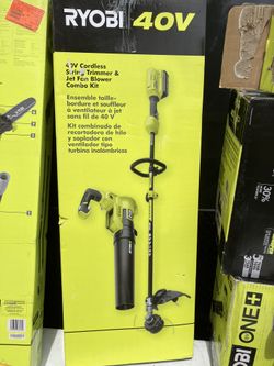 Ryobi 40v Cordless Trimmer & Blower