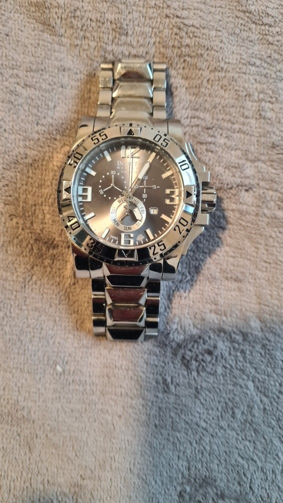 Invicta 52M Silver Watch