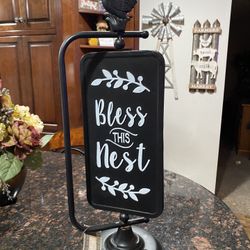 Bless This Nest Farmhouse Decor