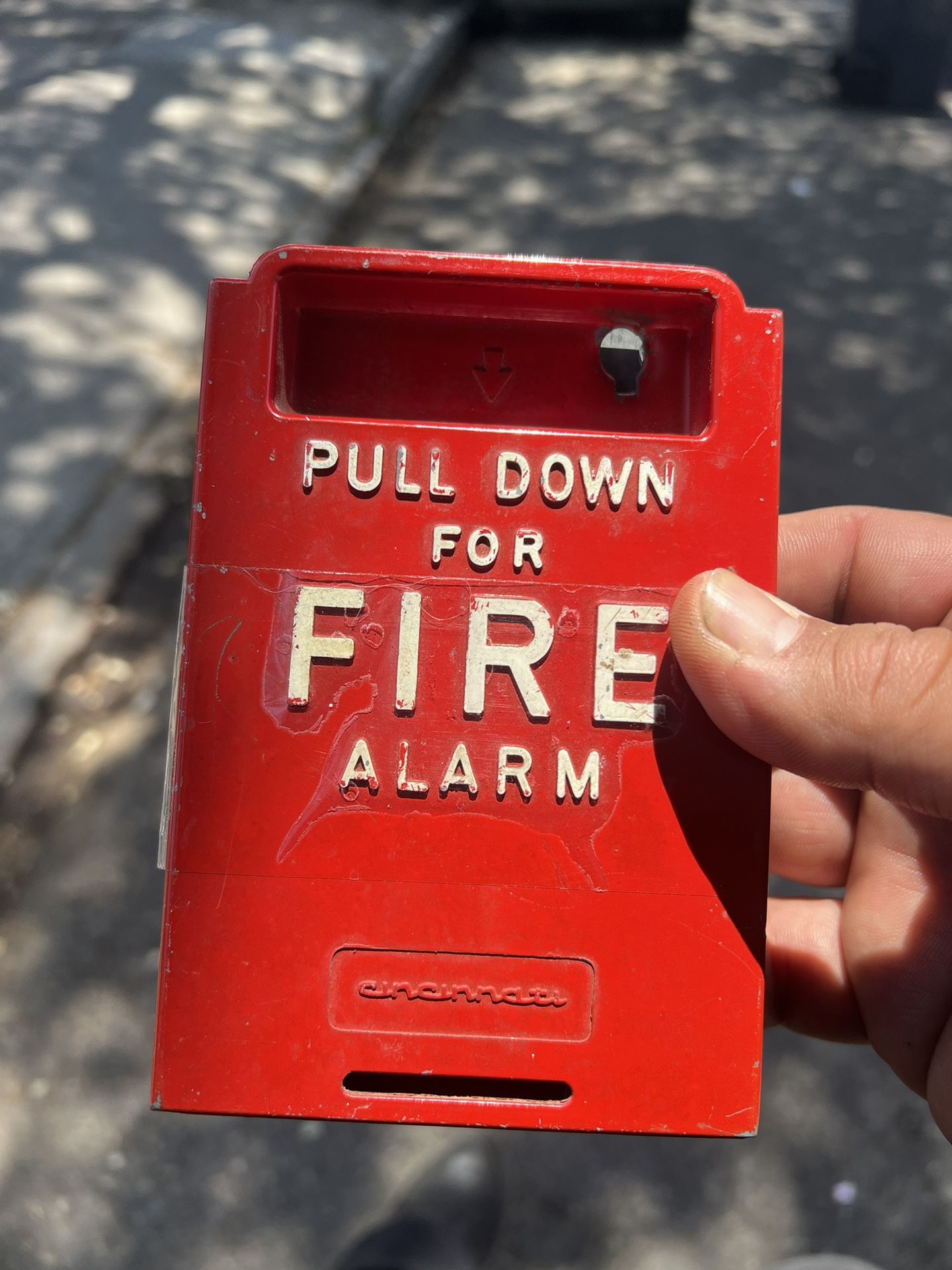 Vintage Fire Alarm Handle