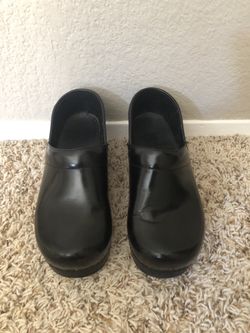 Dansko Black Clogs