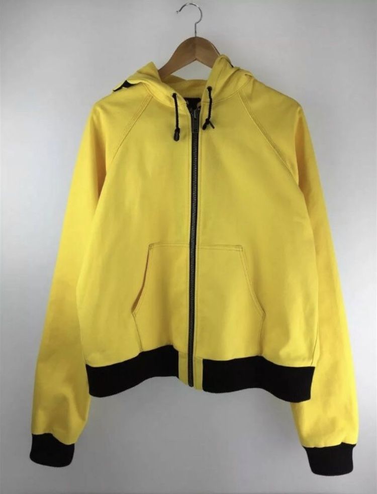 Vlone Yellow Canvas Hoodie 