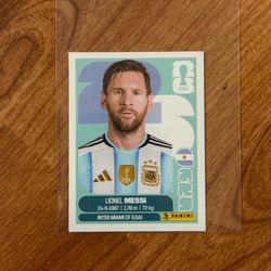 Panini World Cup 2026 Messi Sticker ARG17