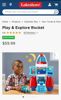 Lakeshore Play & Explore Rocket