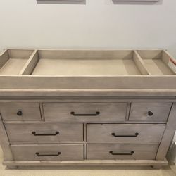 Changing Topper—Stone Wash