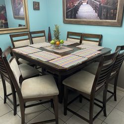 Big Dinner Table With Chairs