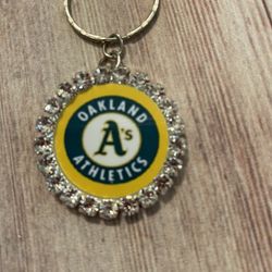Oakland A’s Keychain