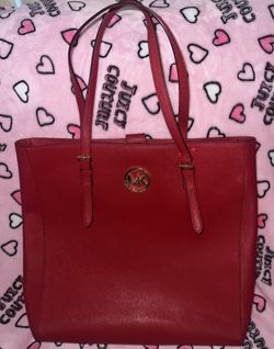 Red Michael Kors Bag
